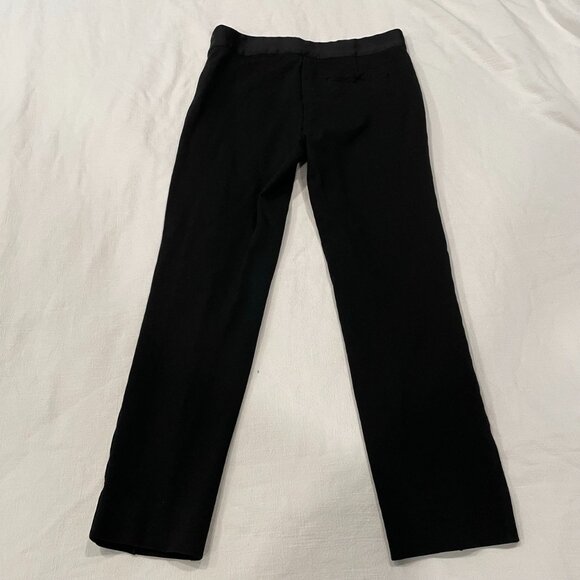 Everlane Black Slim Trouser Leggings with Side Zipper - Picture 7 of 11